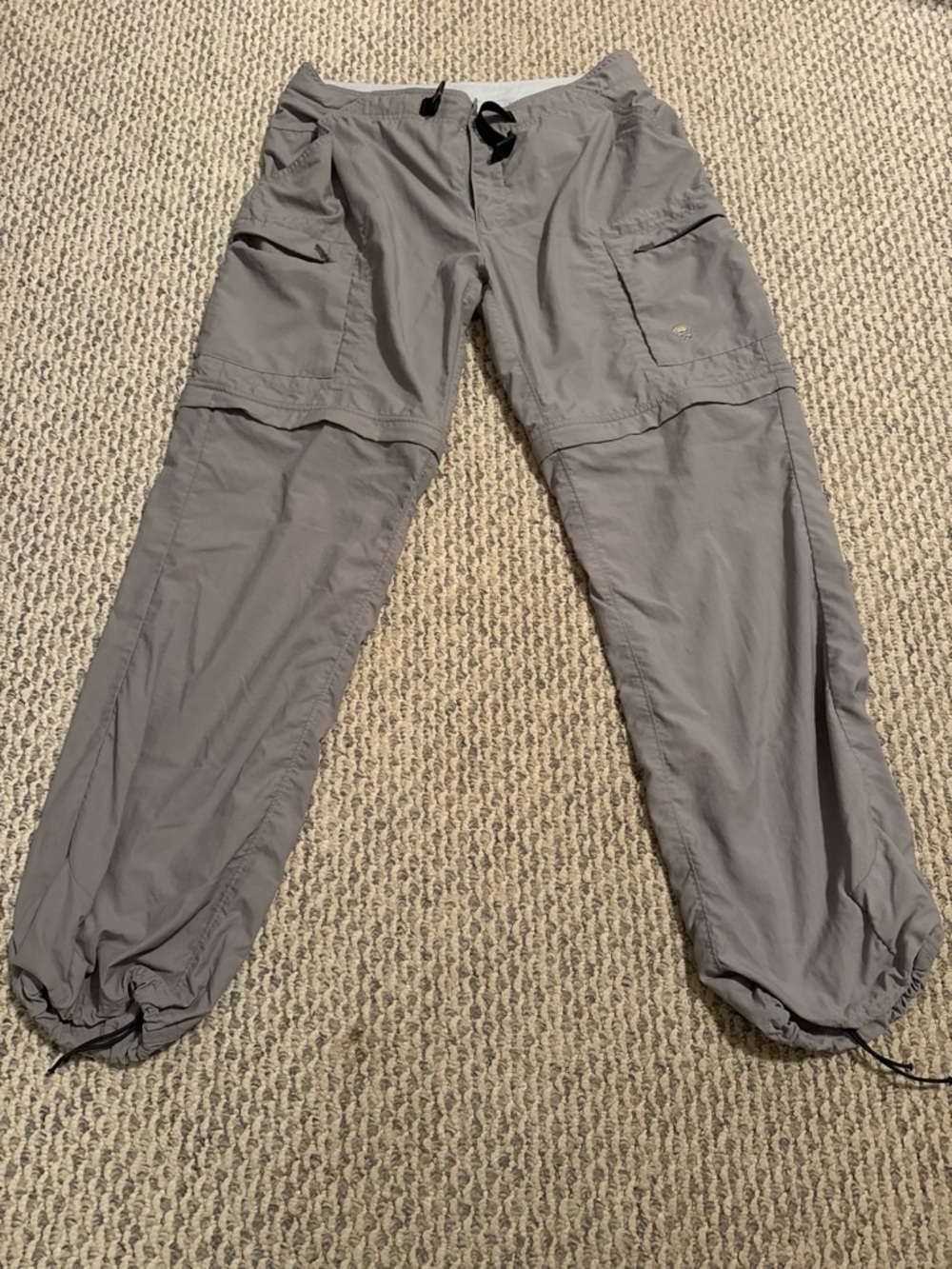 Women’s Mountain Hardwear Light Gray Convertible Pants